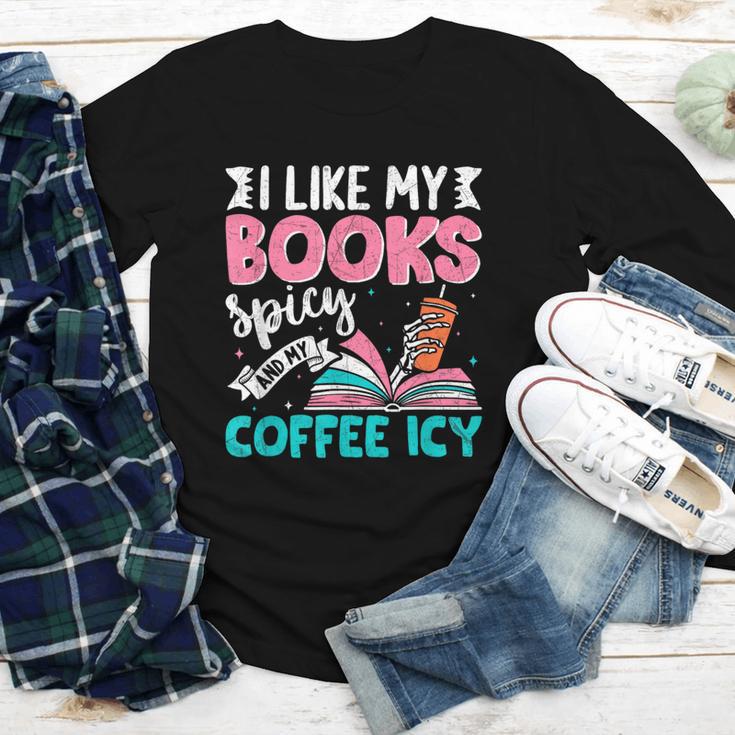 I Like My Books Spicy Coffee ICY Youth Long Sleeve Tee