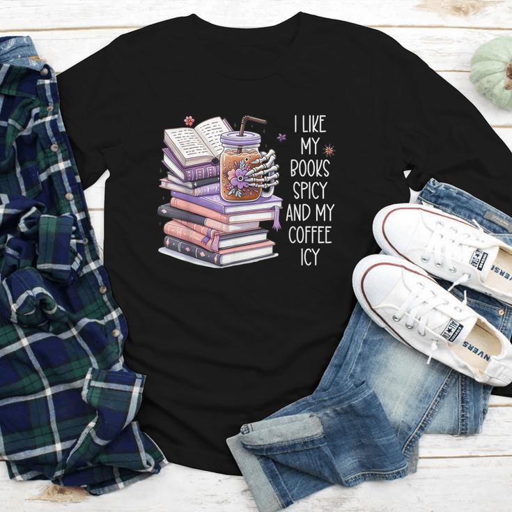 I Like My Books Spicy ShirtI Like Books Spicy & Coffee ICY Youth Long Sleeve Tee