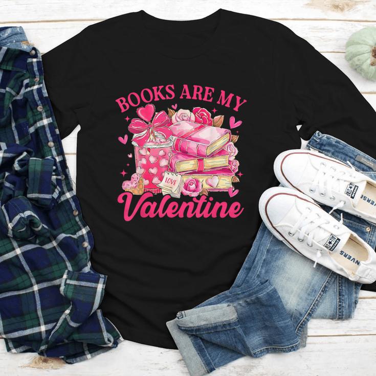 Books Are My Valentine Book Lover Heart Matching Party Youth Long Sleeve Tee Books Are My Valentine Book Lover Heart Matching Party Youth Long Sleeve Tee