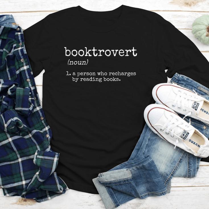 Booktrovert Book Reader Youth Long Sleeve Tee Booktrovert Book Reader Youth Long Sleeve Tee