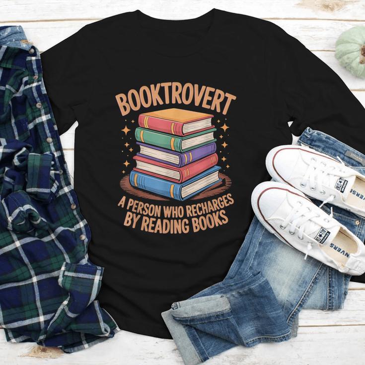 Booktrovert Literature Book Reading Books Reader Youth Long Sleeve Tee