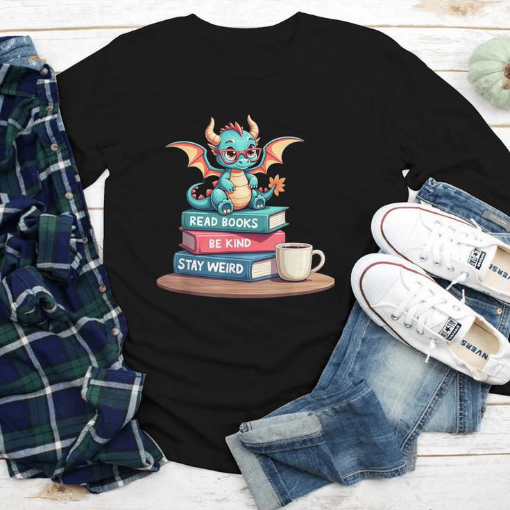 Bookworm Book Dragon Read Books Be Kind Stay Weird Youth Long Sleeve Tee Bookworm Book Dragon Read Books Be Kind Stay Weird Youth Long Sleeve Tee
