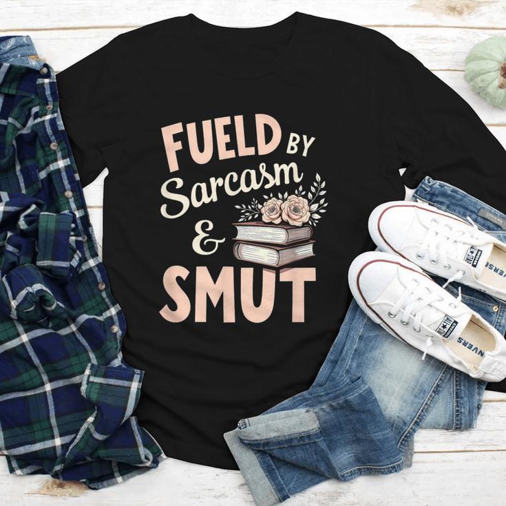 Bookworm Fueled By Sarcasm And Smut Book Reading Youth Long Sleeve Tee Bookworm Fueled By Sarcasm And Smut Book Reading Youth Long Sleeve Tee