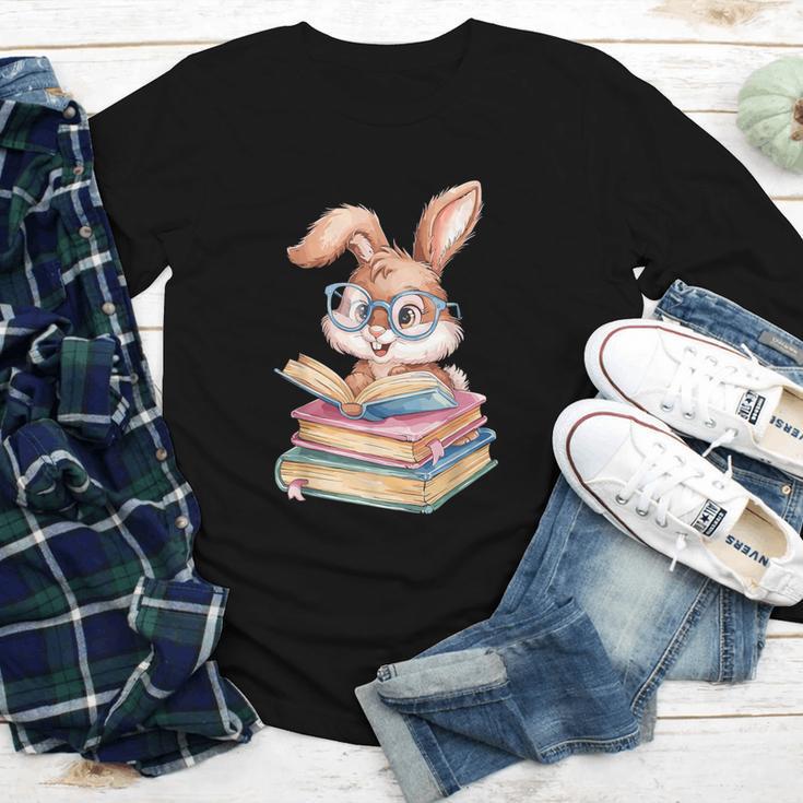 Bunny Rabbit Reading Books Rabbit Books Bunny Reader Youth Long Sleeve Tee Bunny Rabbit Reading Books Rabbit Books Bunny Reader Youth Long Sleeve Tee