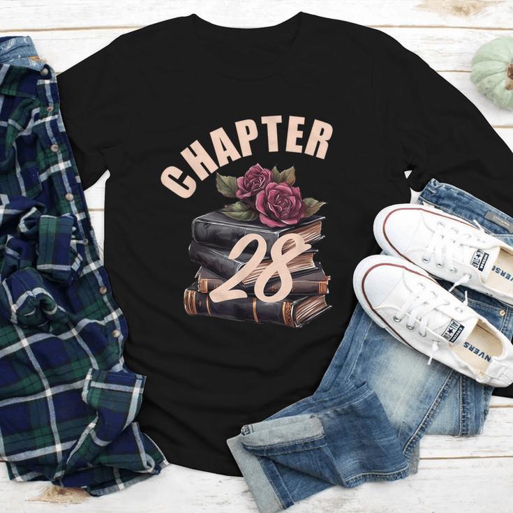 Chapter 28 28th Birthday Women Book Lovers Its My Birthday Youth Long Sleeve Tee Chapter 28 28th Birthday Women Book Lovers Its My Birthday Youth Long Sleeve Tee