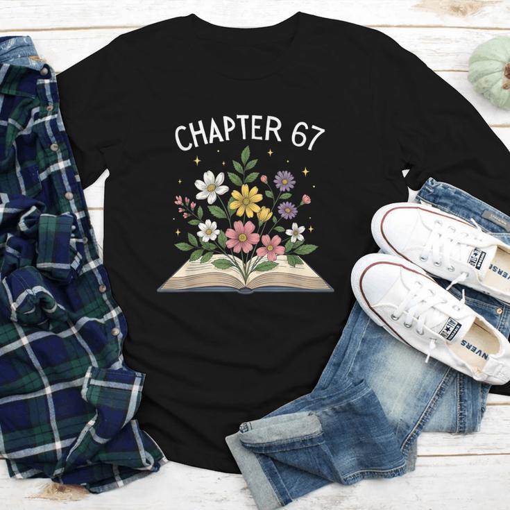 Chapter 67th Birthday Bookworm 67 Memes Book Lovers Youth Long Sleeve Tee