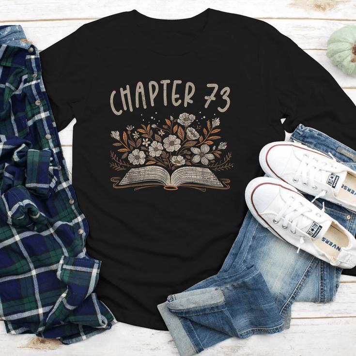 Chapter 73rd Birthday Bookworm 73 Years Old For Book Lovers Youth Long Sleeve Tee Chapter 73rd Birthday Bookworm 73 Years Old For Book Lovers Youth Long Sleeve Tee