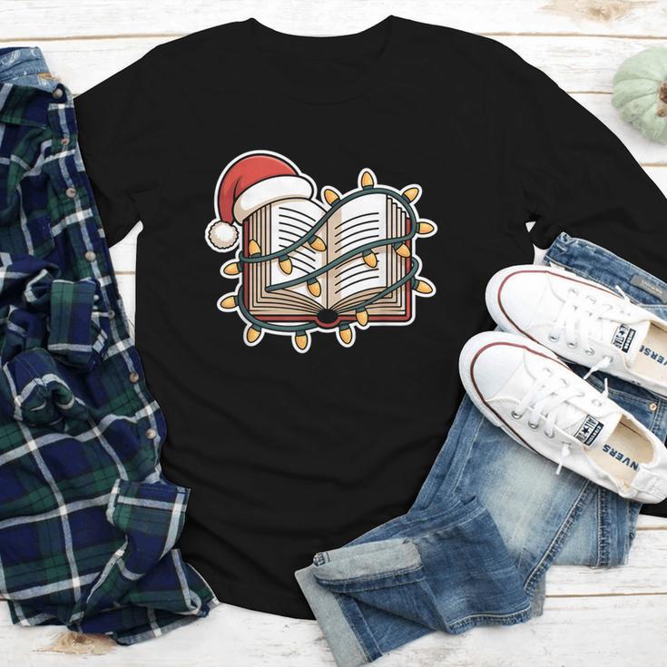 Christmas Book Festive Holiday Xmas Youth Long Sleeve Tee