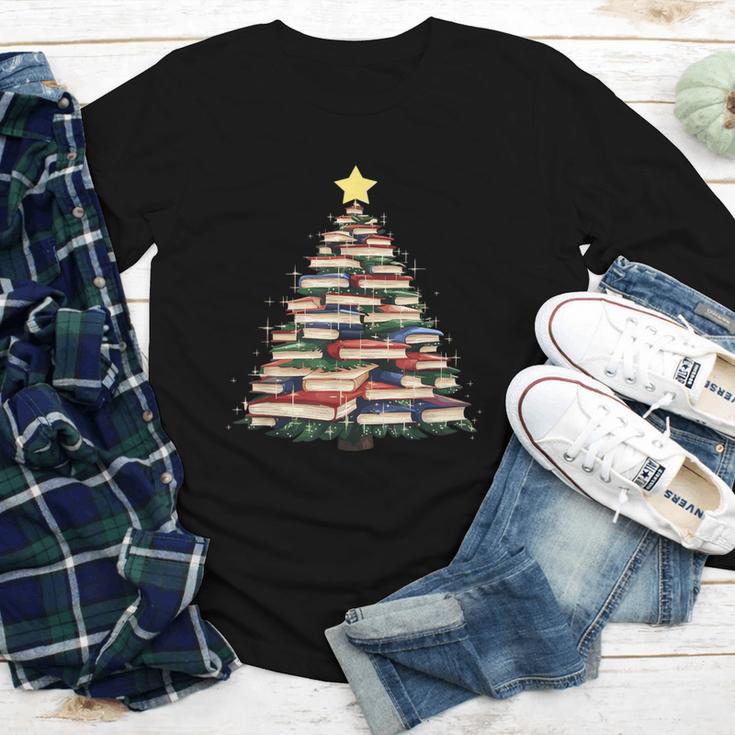 Christmas Tree Books Book Reading Bookworm Youth Long Sleeve Tee Christmas Tree Books Book Reading Bookworm Youth Long Sleeve Tee