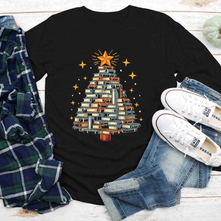 Christmas Tree Books Youth Long Sleeve Tee