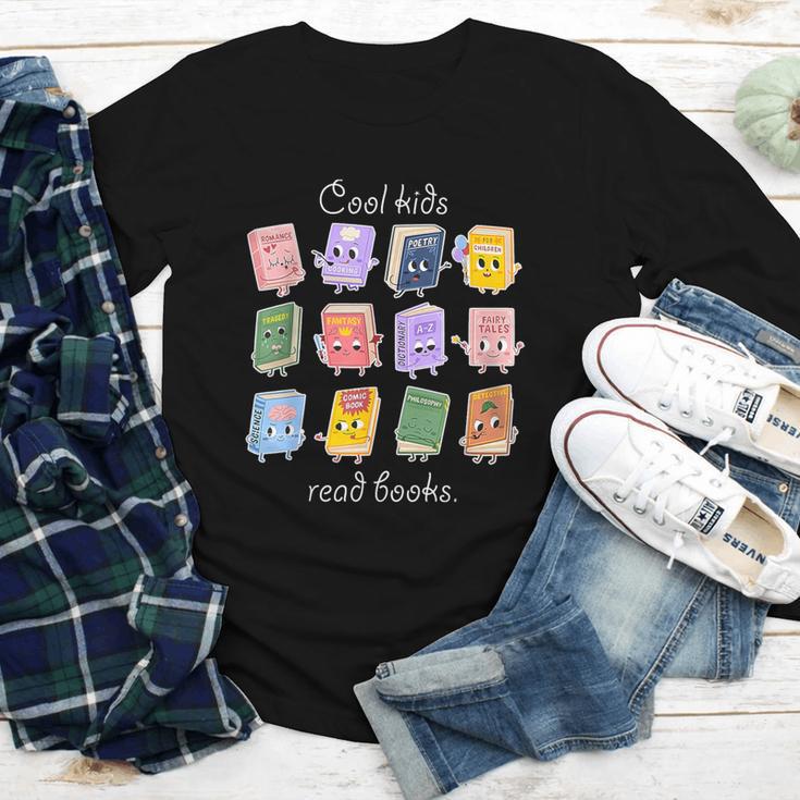 Cool Kids Read Books School Librarian Reading Teacher Youth Long Sleeve Tee Cool Kids Read Books School Librarian Reading Teacher Youth Long Sleeve Tee
