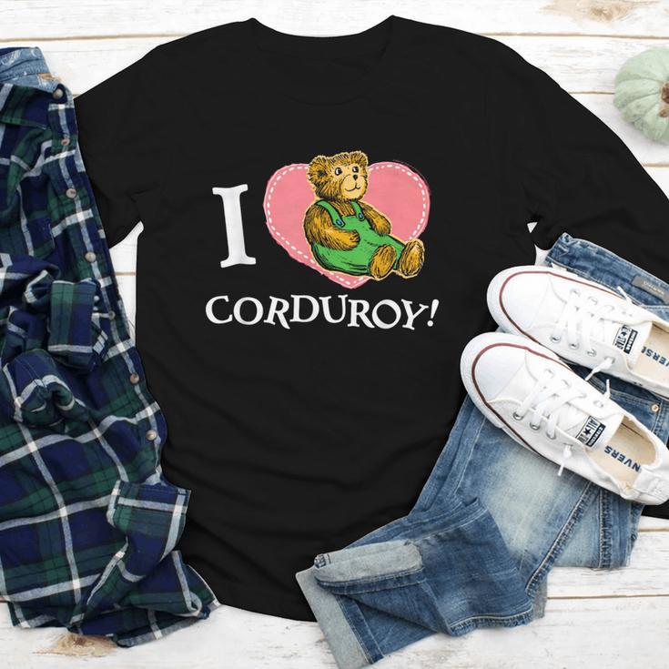 Corduroy I Heart Corduroy Teddy Bear Retro Children's Book Youth Long Sleeve Tee