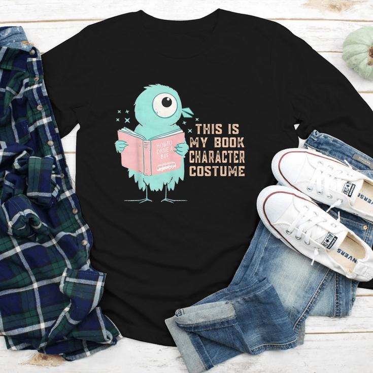Cute Pigeon This Is My Book Character Costume For Reading Youth Long Sleeve Tee Cute Pigeon This Is My Book Character Costume For Reading Youth Long Sleeve Tee