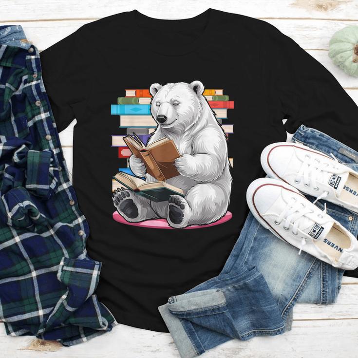 Cute Polar Bear Is Reading a Book Reading Polar Bear Youth Long Sleeve Tee Cute Polar Bear Is Reading a Book Reading Polar Bear Youth Long Sleeve Tee