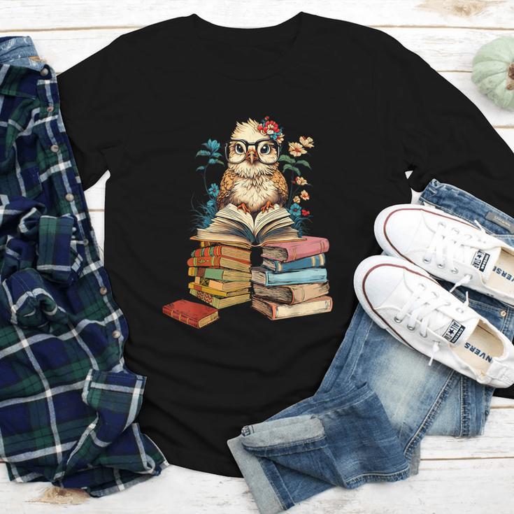 Cute Reading Chicken With Glasses Books Bookworm Reader Book Youth Long Sleeve Tee