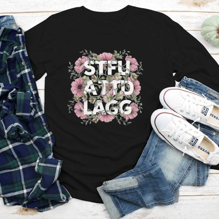 Dark Romance Romantasy Book Lover Shadow Daddy STFUATTDLAGG Youth Long Sleeve Tee Dark Romance Romantasy Book Lover Shadow Daddy STFUATTDLAGG Youth Long Sleeve Tee