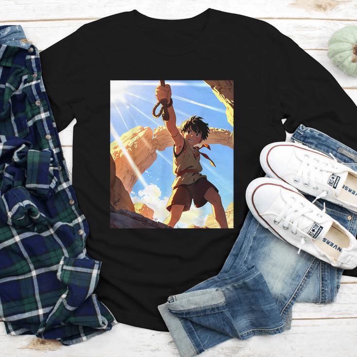 David And Goliath Bible Book Samuel King David Anime Manga Youth Long Sleeve Tee