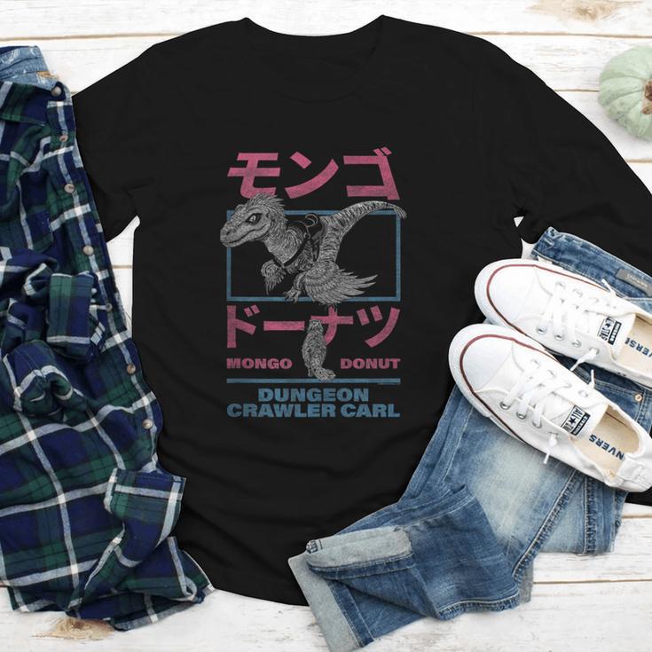 DCC Mongo And Donut Face-Off With Kanji Gamer Series Book Youth Long Sleeve Tee