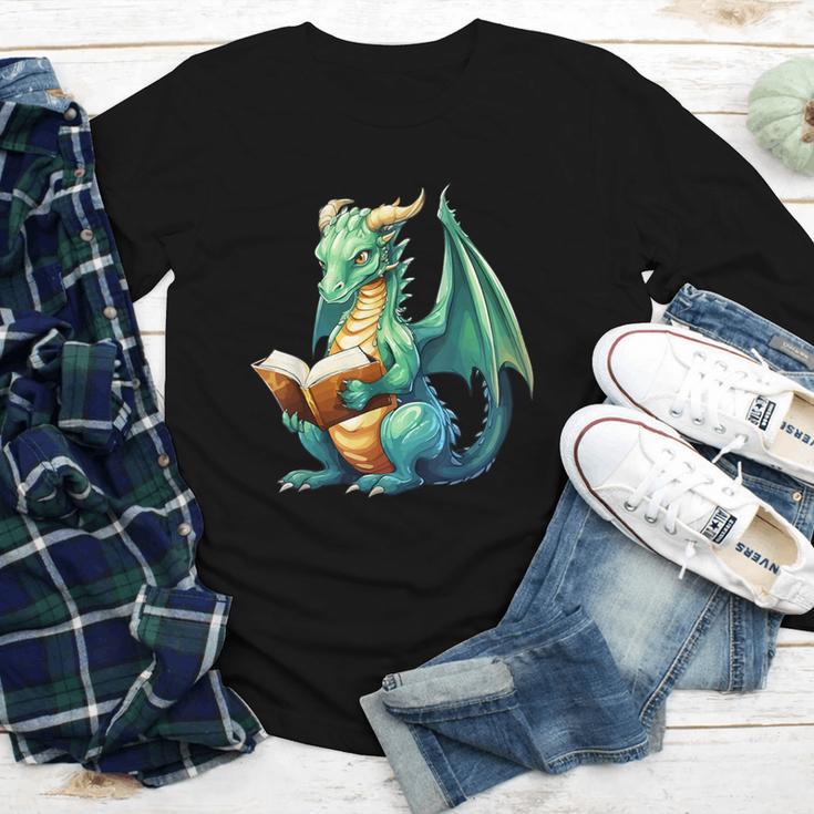 Dragon With Book Youth Long Sleeve Tee Dragon With Book Youth Long Sleeve Tee