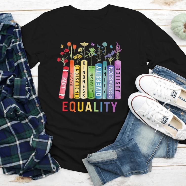 Equality Books Peace Love Compassion LGBT Gay Lesbian Pride Youth Long Sleeve Tee Equality Books Peace Love Compassion LGBT Gay Lesbian Pride Youth Long Sleeve Tee