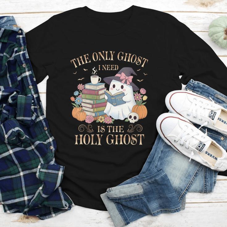 The Only Ghost I Need Is The Holy Ghost Books Reading Lovers Youth Long Sleeve Tee