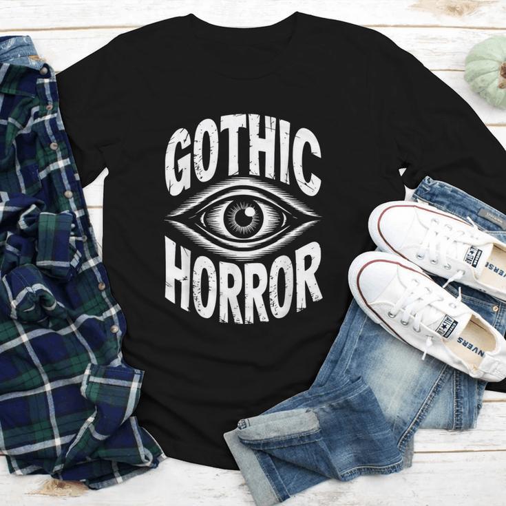 Gothic Classic Horror Thriller Book Movie Film Halloween Youth Long Sleeve Tee Gothic Classic Horror Thriller Book Movie Film Halloween Youth Long Sleeve Tee