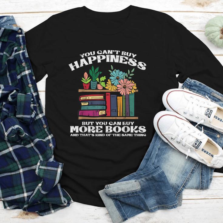 Happiness More Books Read Reading Librarian Men Women Kids Youth Long Sleeve Tee Happiness More Books Read Reading Librarian Men Women Kids Youth Long Sleeve Tee