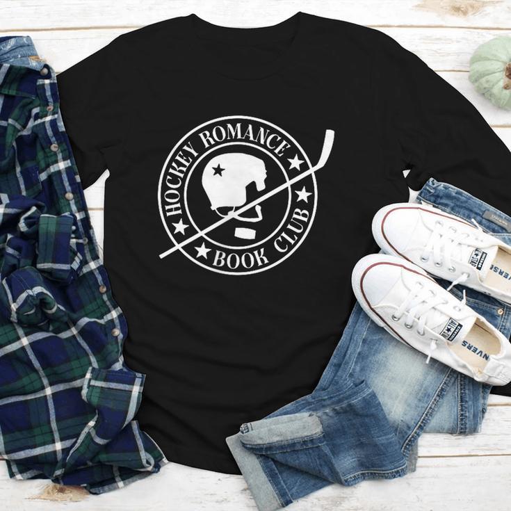 In My Hockey Romance Era Romance Hockey Book Club Youth Long Sleeve Tee