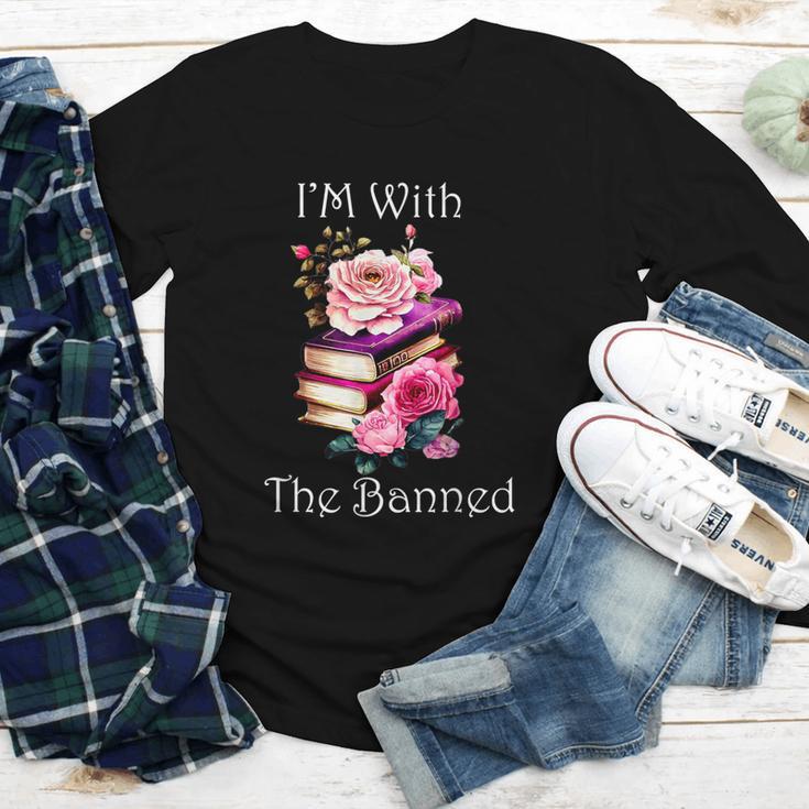 I'm With The Banned Books Bold Statement Against Censorshi Youth Long Sleeve Tee