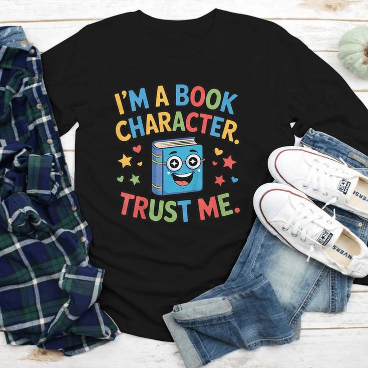 I'm a Book Character Costumes For Kids Storybook Character Youth Long Sleeve Tee