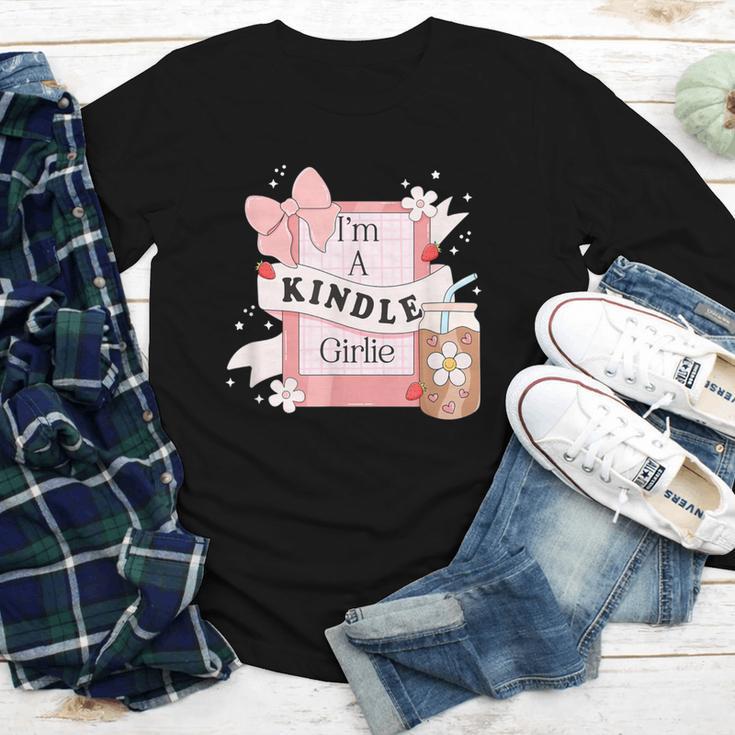 I'm A Kindle Girlie Book Lover Bookish Youth Long Sleeve Tee