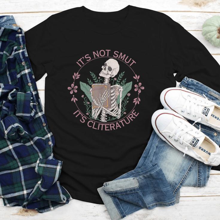 It's Not Smut It's Literature Dark Romance Smut Book Lover Youth Long Sleeve Tee