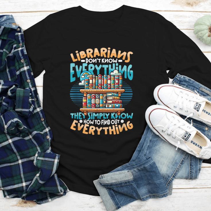 Librarian Book Lover Library Librarian Youth Long Sleeve Tee