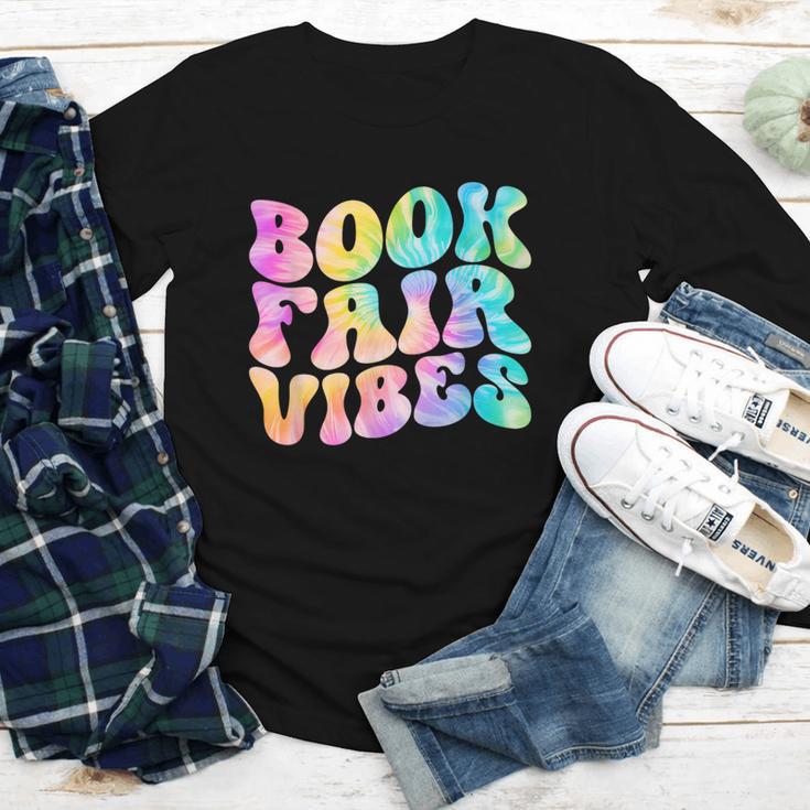 Library Book Fair Vibe Tie Dye School Reading Nostalgic Youth Long Sleeve Tee Library Book Fair Vibe Tie Dye School Reading Nostalgic Youth Long Sleeve Tee