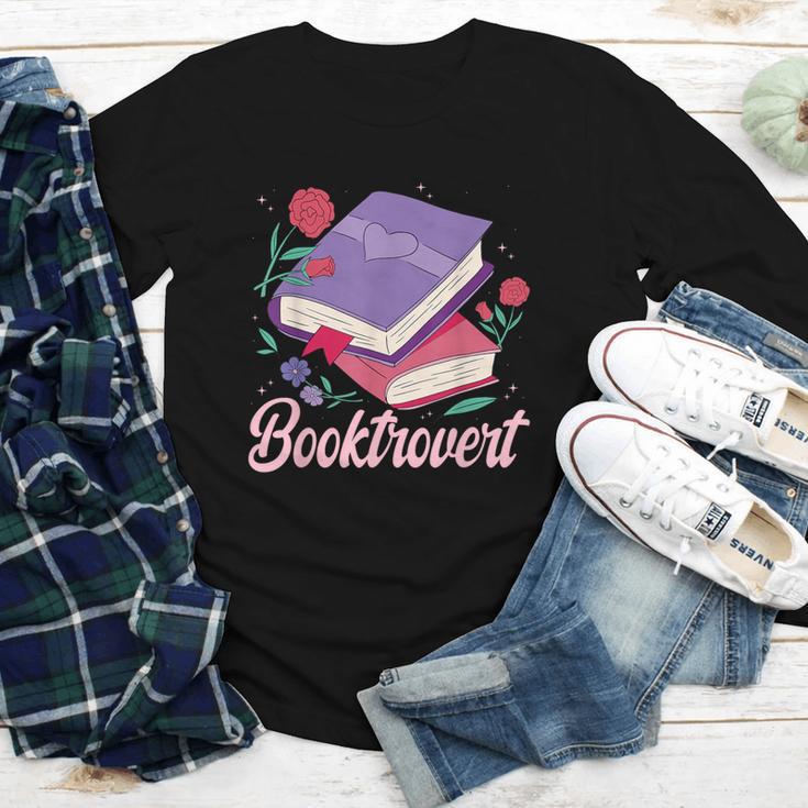Literary Reading Book Introvert Booktrovert Reading Youth Long Sleeve Tee