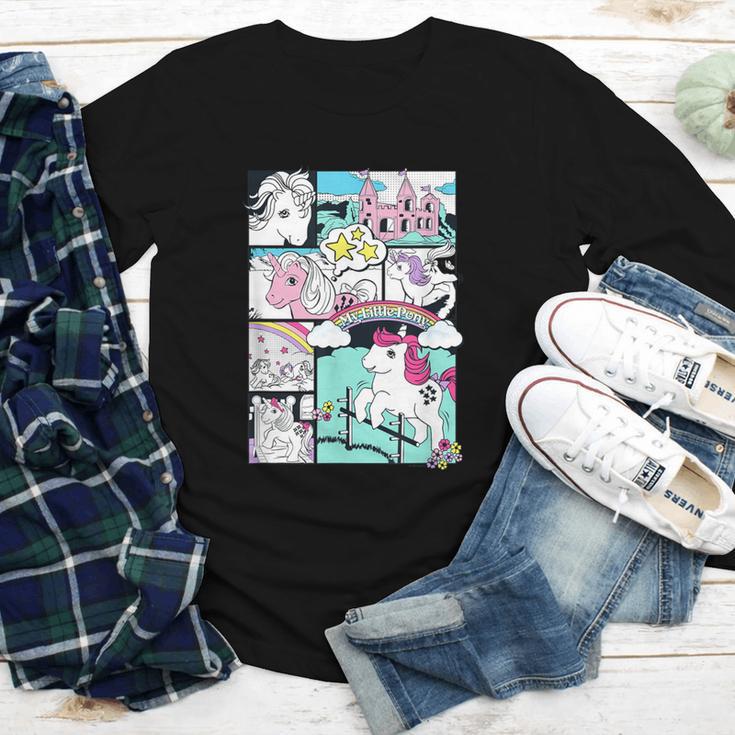 My Little Pony Classic Vintage Rainbow Castle Comic Book Youth Long Sleeve Tee