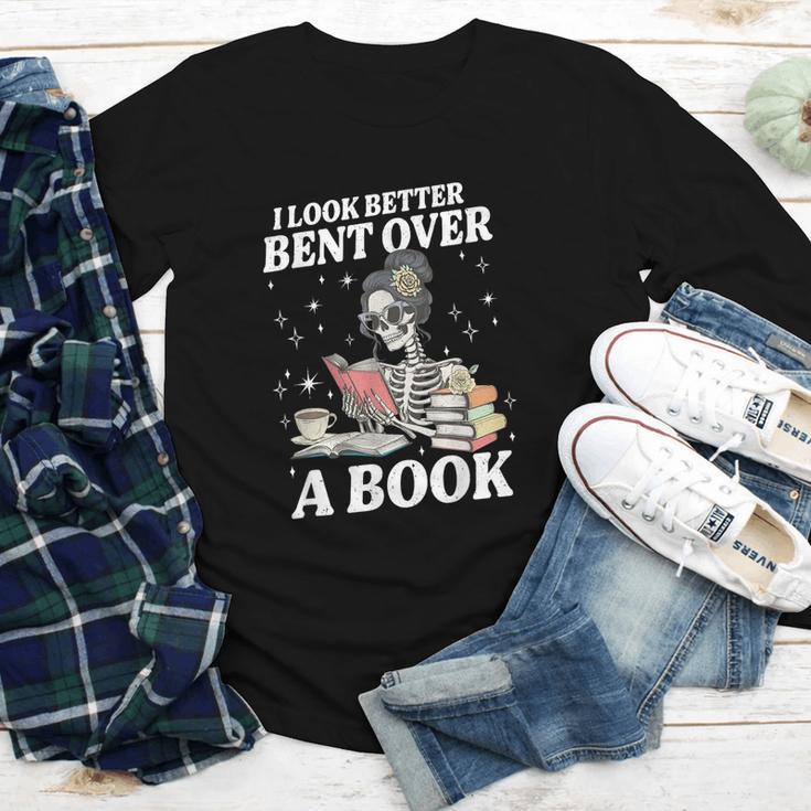 I Look Better Bent Over A Book Book Lover Youth Long Sleeve Tee