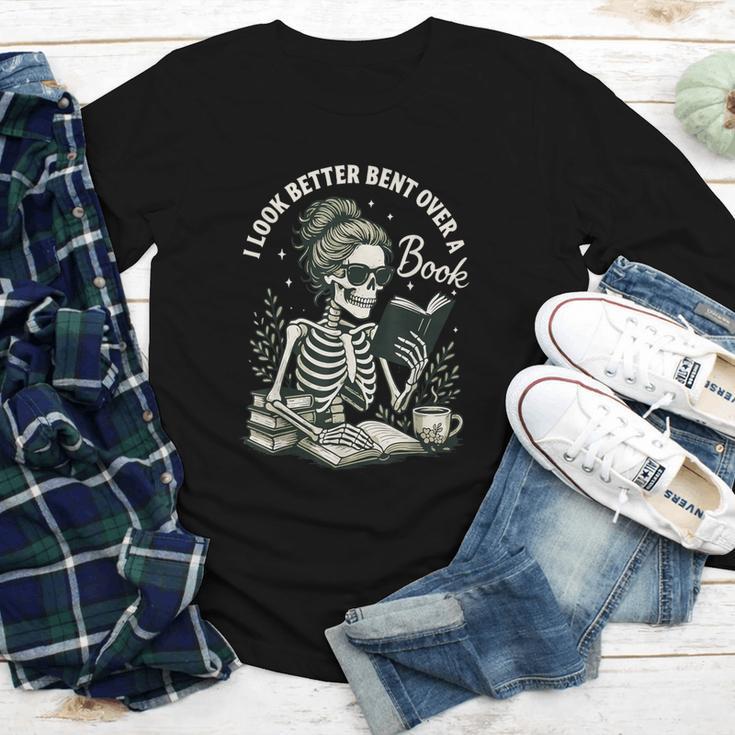 I Look Better Bent Over A Book Youth Long Sleeve Tee