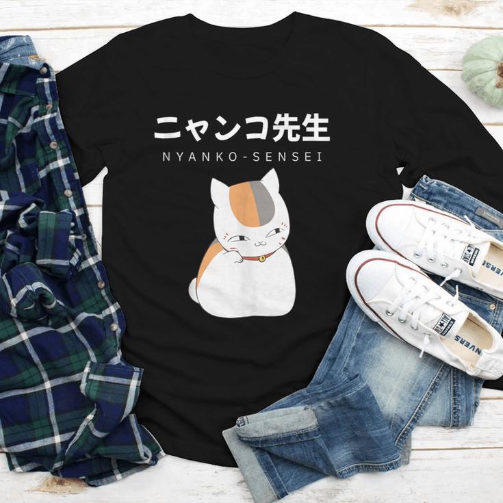 Madara Nyanko Sensei Natsume Yuujinchou Book Of Friends Cat Youth Long Sleeve Tee