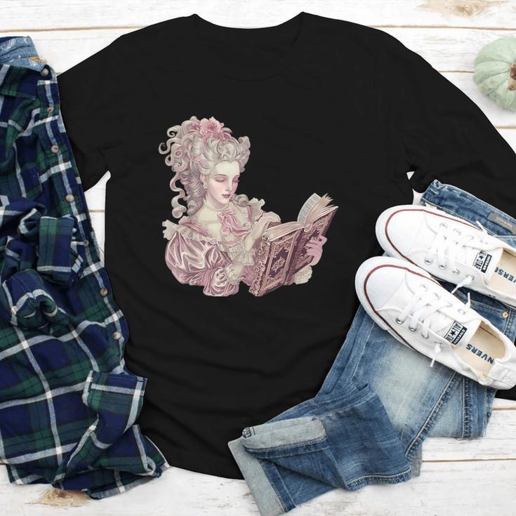 Marie Antoinette Reading A Book Youth Long Sleeve Tee Marie Antoinette Reading A Book Youth Long Sleeve Tee