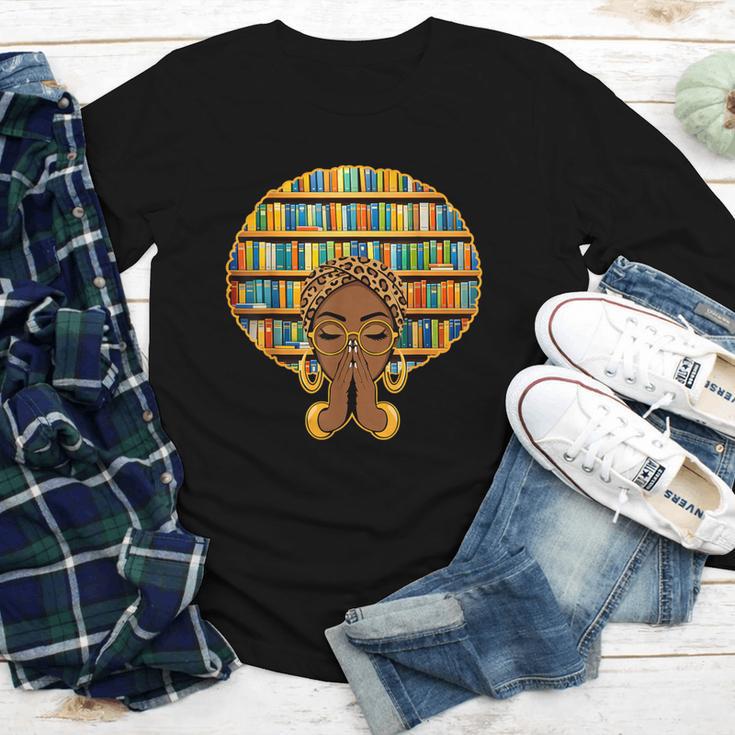 Melanin Afro Women Girl Book Librarian History African Youth Long Sleeve Tee Melanin Afro Women Girl Book Librarian History African Youth Long Sleeve Tee