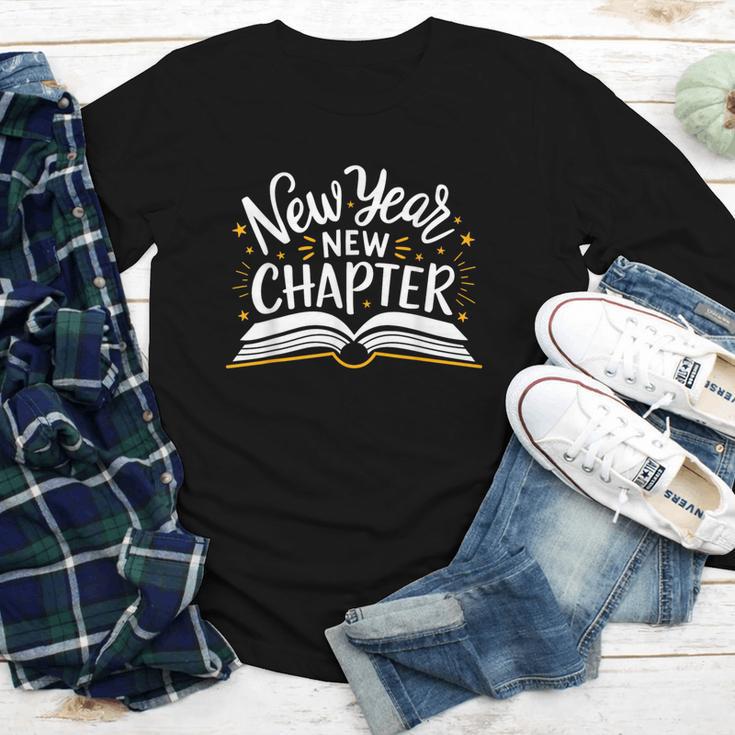 New Year New Chapter Happy New Year 2025 Book Youth Long Sleeve Tee New Year New Chapter Happy New Year 2025 Book Youth Long Sleeve Tee