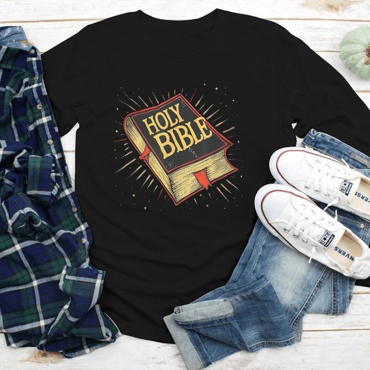 Nice Holy Book Costume For Bible Lovers Youth Long Sleeve Tee