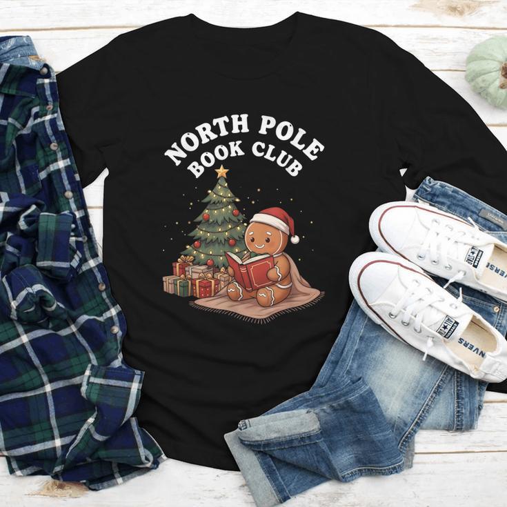 North Pole Book Club Gingerbread Christmas Reading Youth Long Sleeve Tee North Pole Book Club Gingerbread Christmas Reading Youth Long Sleeve Tee