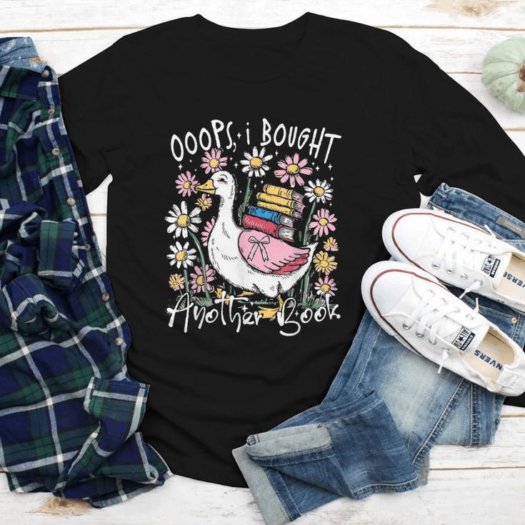 Oops I Bought Another Book Goose Bookish Youth Long Sleeve Tee