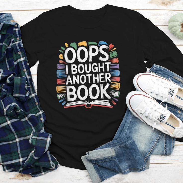 Oops I Bought Another Book Library Reader Bibliophile Youth Long Sleeve Tee Oops I Bought Another Book Library Reader Bibliophile Youth Long Sleeve Tee