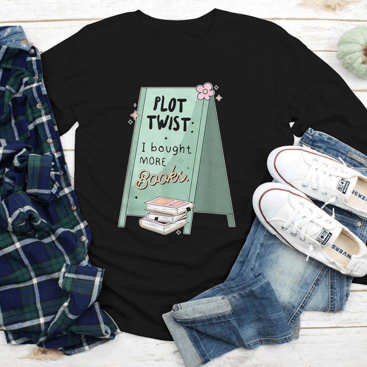 Plot Twist I Bought More Books Bookish Youth Long Sleeve Tee Plot Twist I Bought More Books Bookish Youth Long Sleeve Tee
