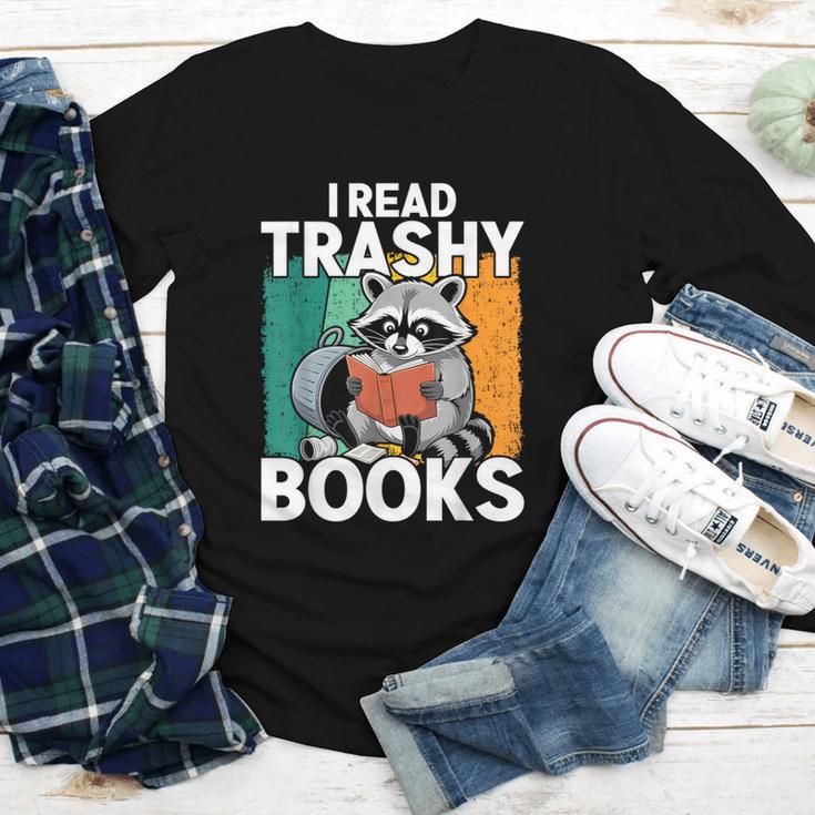 Raccoon Smutty Book Lover Spicy Romance Novels Women's Youth Long Sleeve Tee Raccoon Smutty Book Lover Spicy Romance Novels Women's Youth Long Sleeve Tee