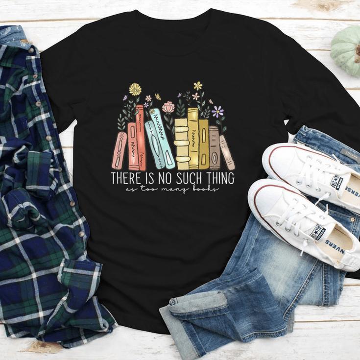 There Is No Such Thing As Too Many Books Lover Youth Long Sleeve Tee There Is No Such Thing As Too Many Books Lover Youth Long Sleeve Tee