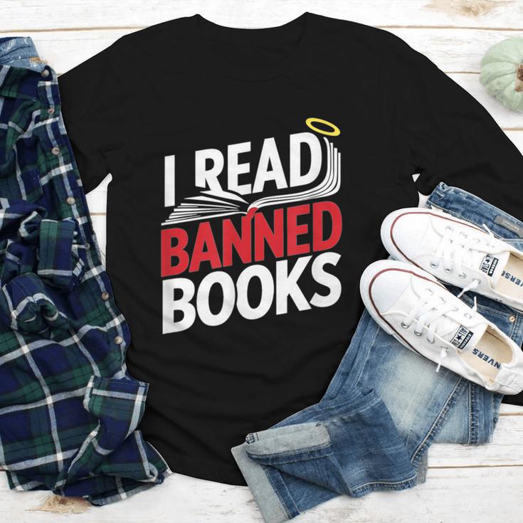 I Read Banned Books Defiant And Bold Youth Long Sleeve Tee I Read Banned Books Defiant And Bold Youth Long Sleeve Tee